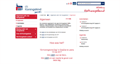 Desktop Screenshot of hethoogeland.ditkoningskind.nl